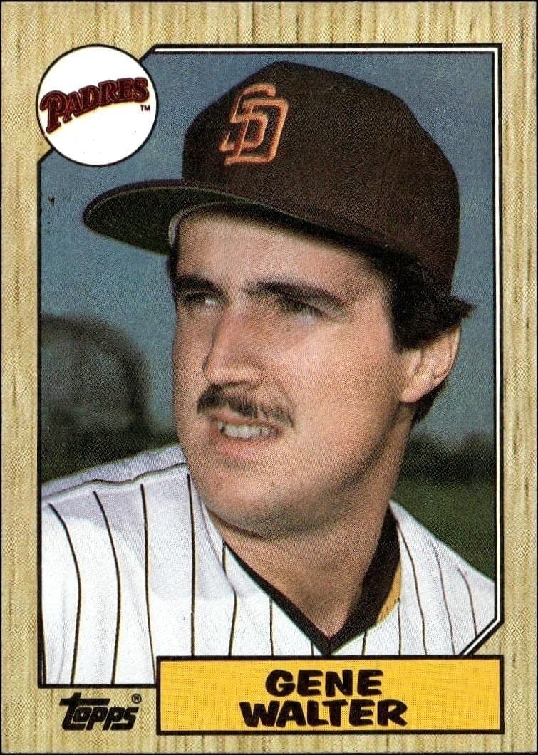 1987 Topps Gene Walter #248 trading card