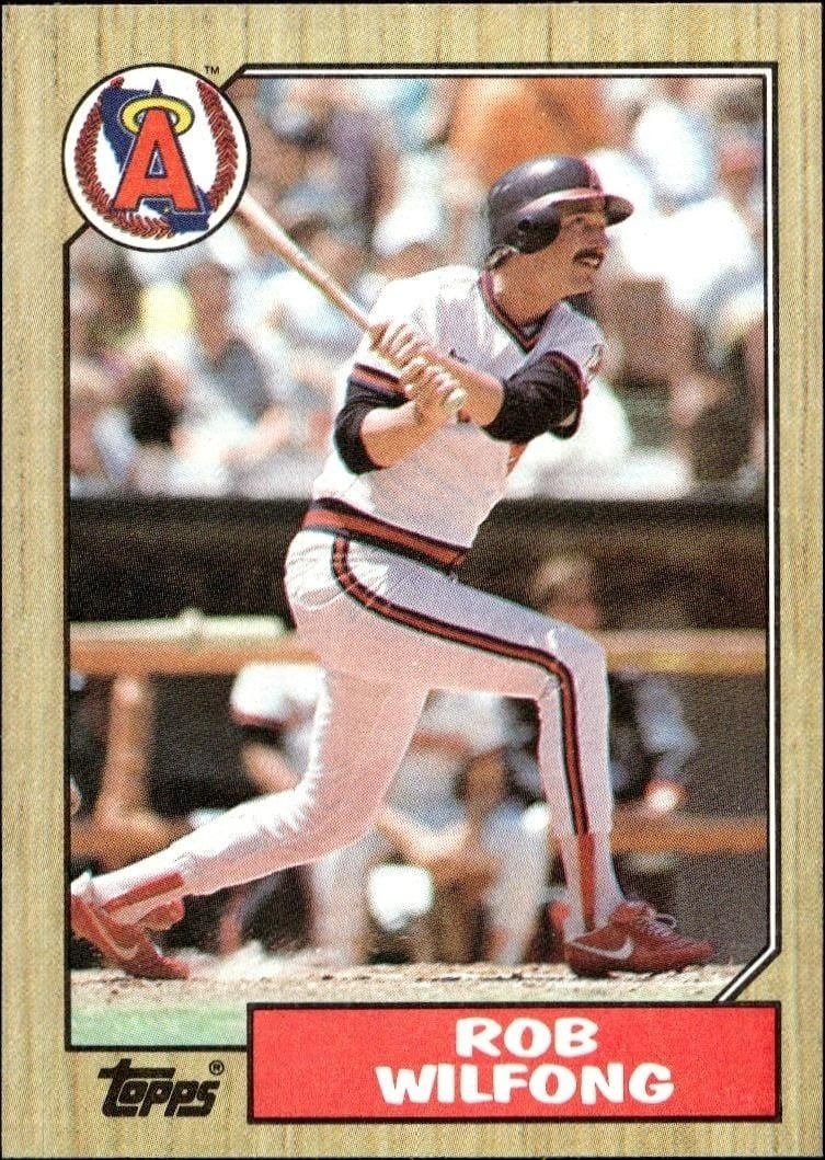1987 Topps Rob Wilfong #251 trading card