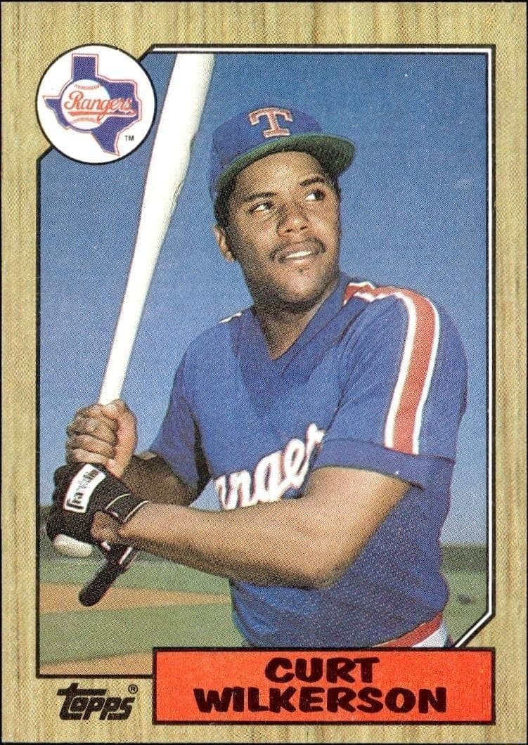 1987 Topps Curt Wilkerson #228 trading card