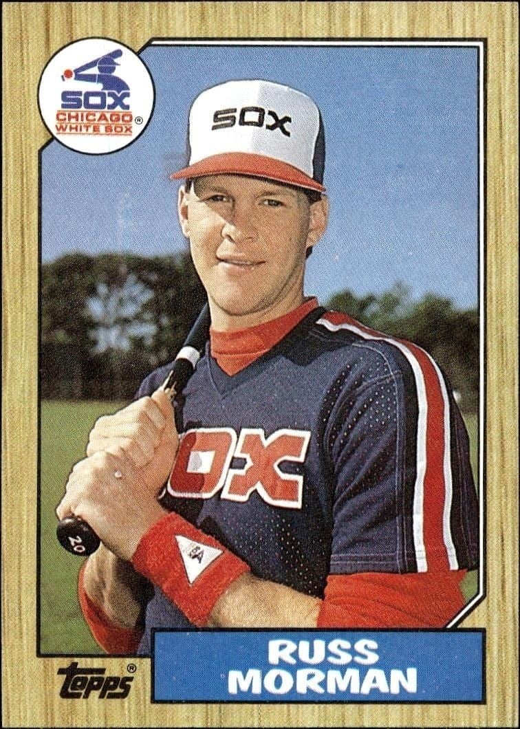 1987 Topps Russ Morman #233 trading card
