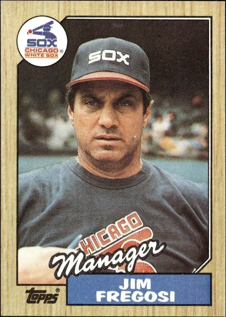 1987 Topps Jim Fregosi #318 trading card