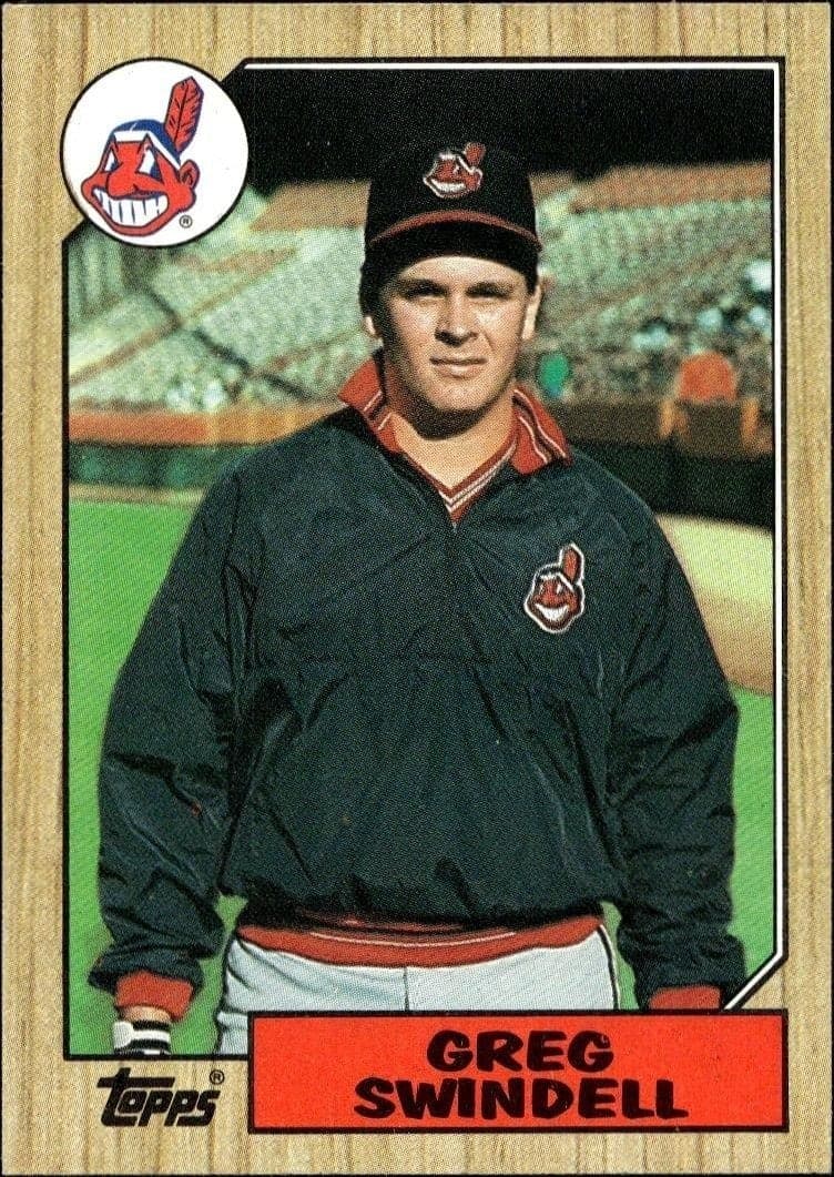 1987 Topps Greg Swindell #319 trading card