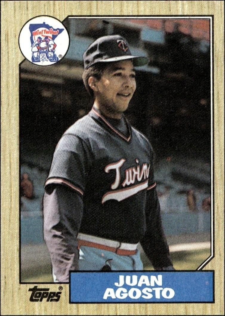 1987 Topps Juan Agosto #277 trading card