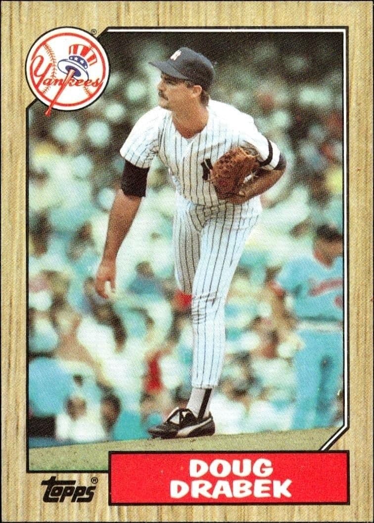 1987 Topps Doug Drabek #283 trading card