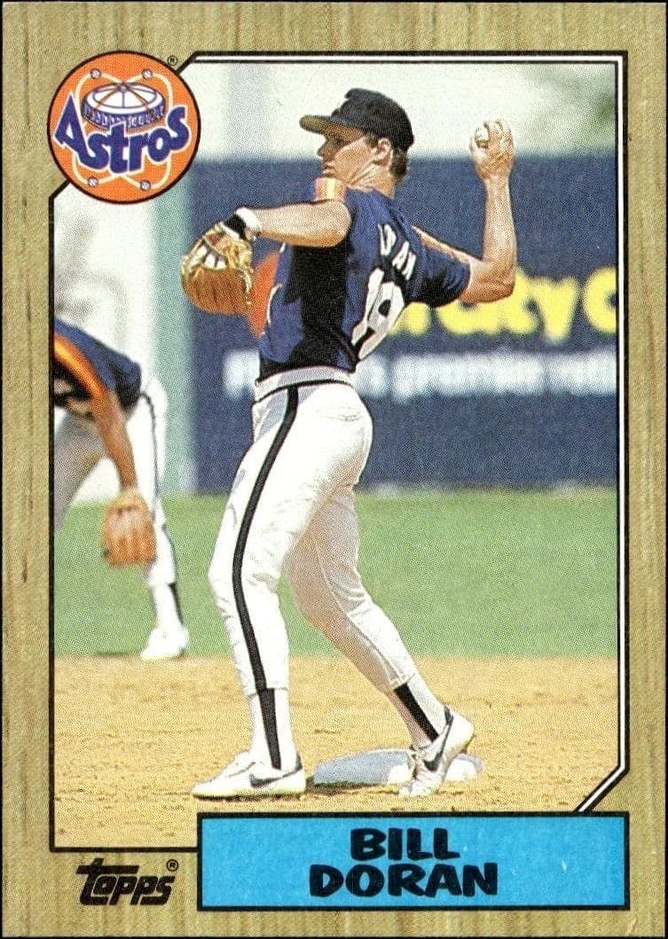 1987 Topps Bill Doran #472 trading card