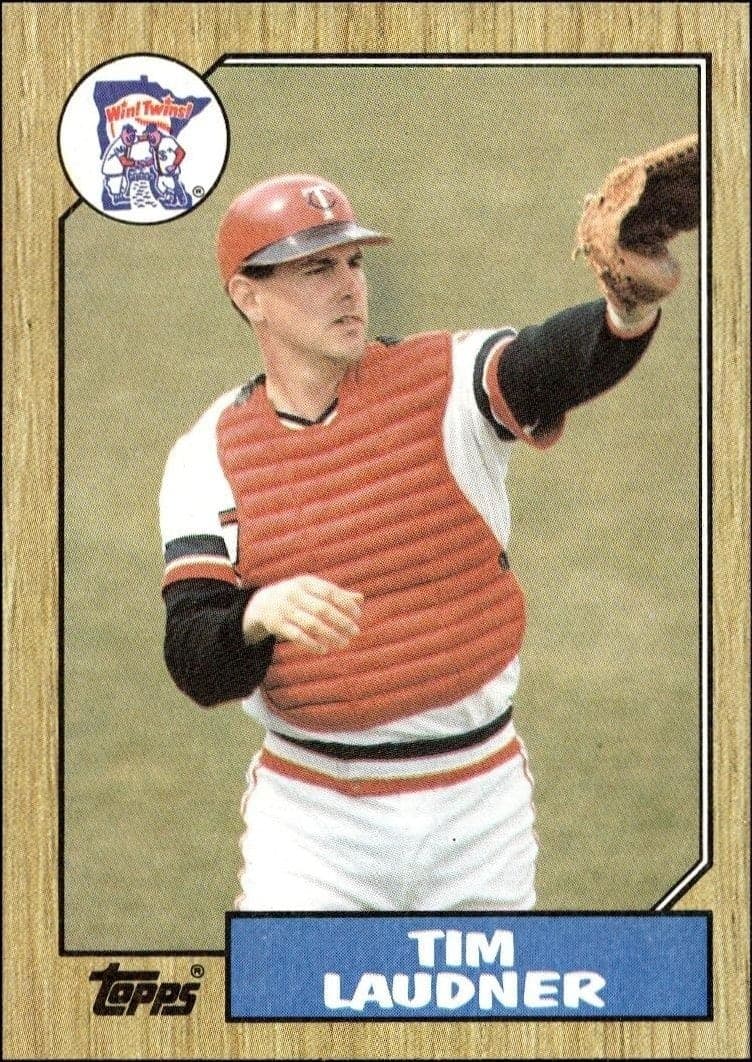 1987 Topps Tim Laudner #478 trading card