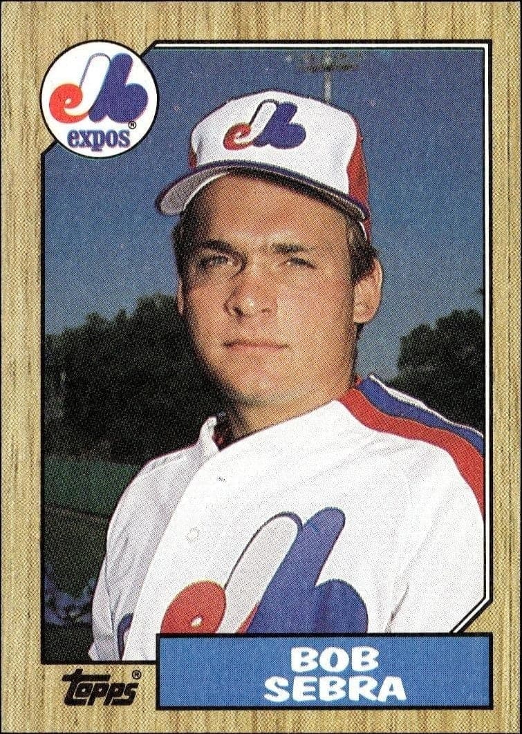1987 Topps Bob Sebra #479 trading card