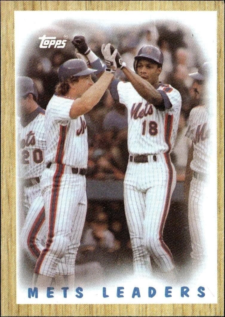 1987 Topps New York Mets #331 trading card