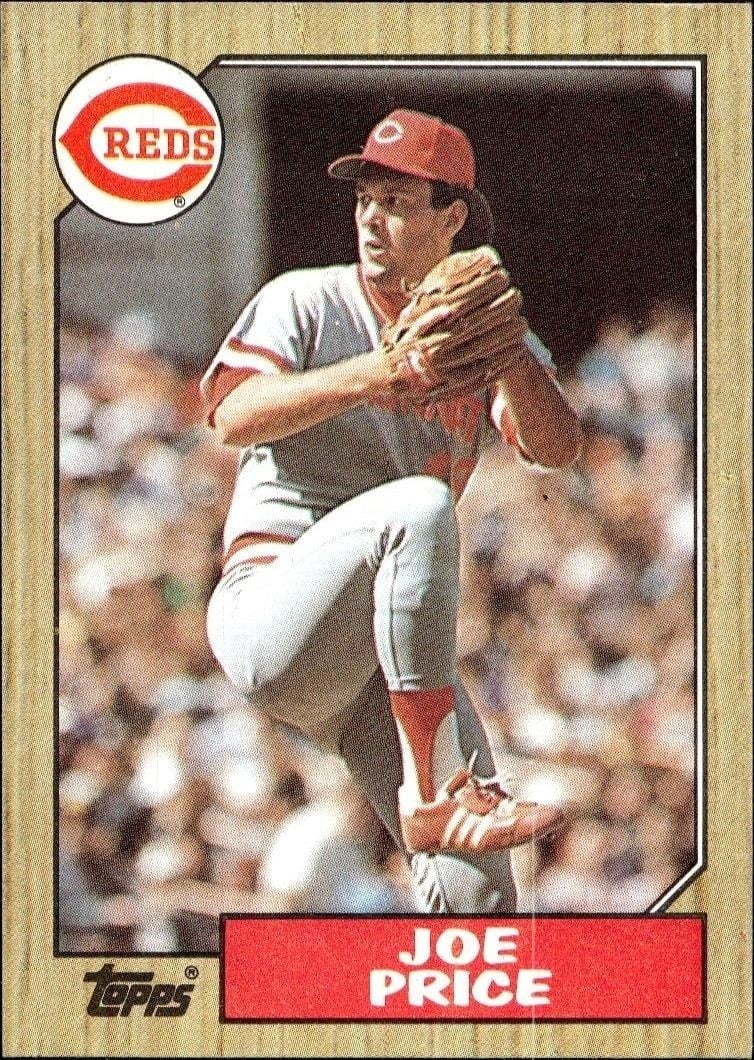 1987 Topps Joe Price #332 trading card