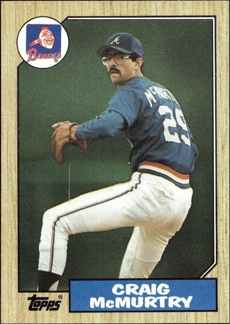 1987 Topps Craig McMurtry #461 trading card