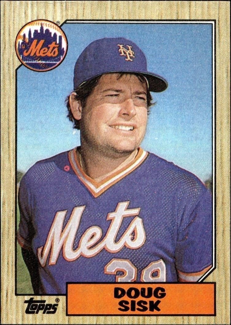 1987 Topps Doug Sisk #404 trading card