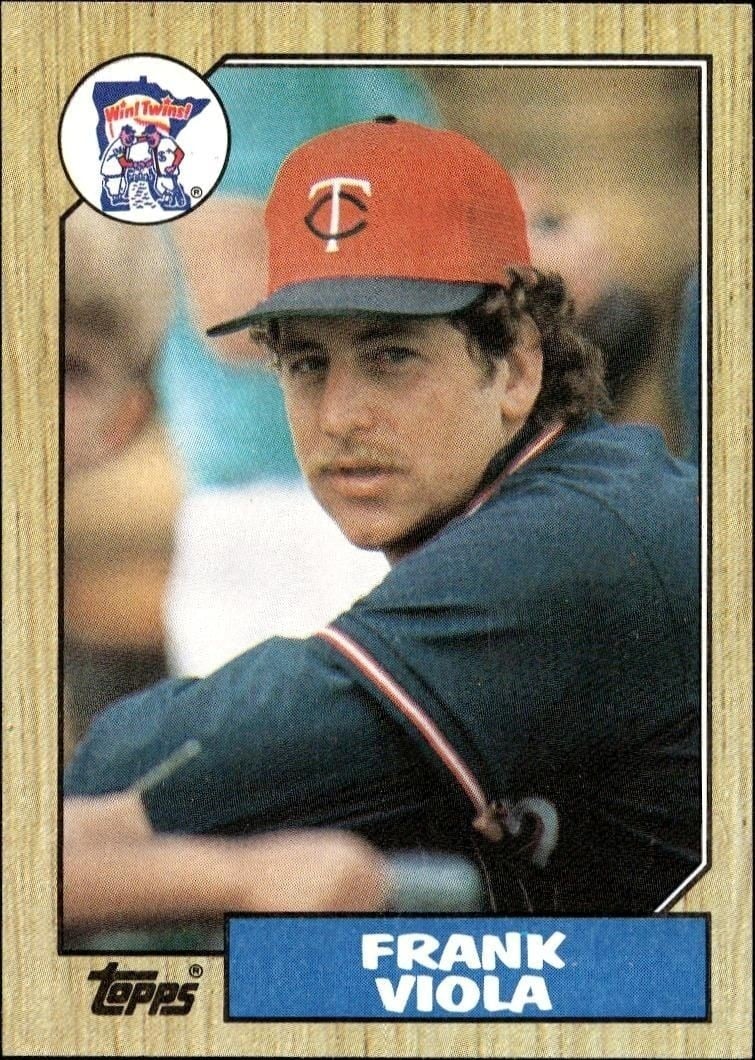 1987 Topps Frank Viola #310 trading card