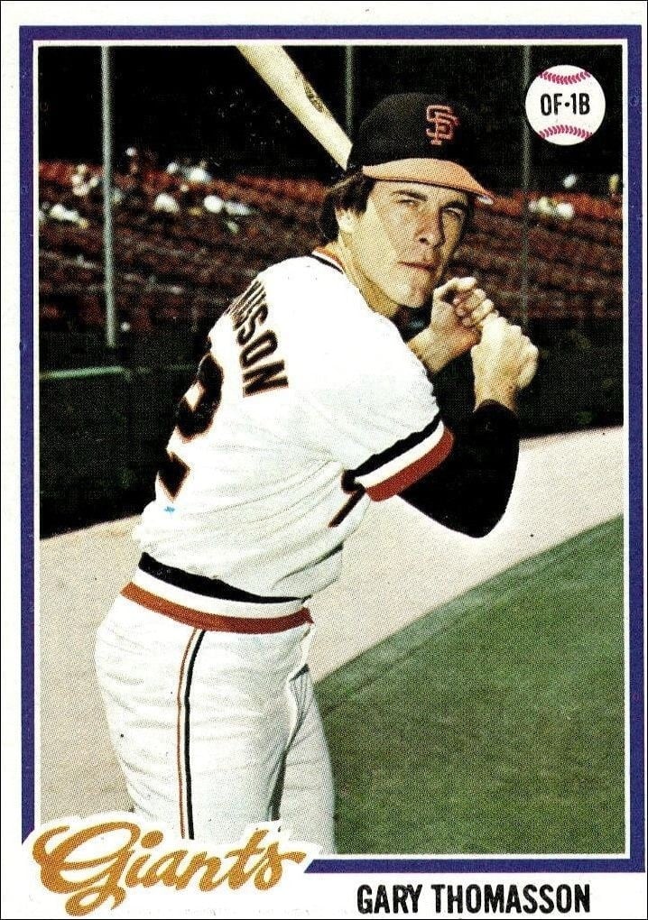 1978 Topps Gary Thomasson #648 trading card