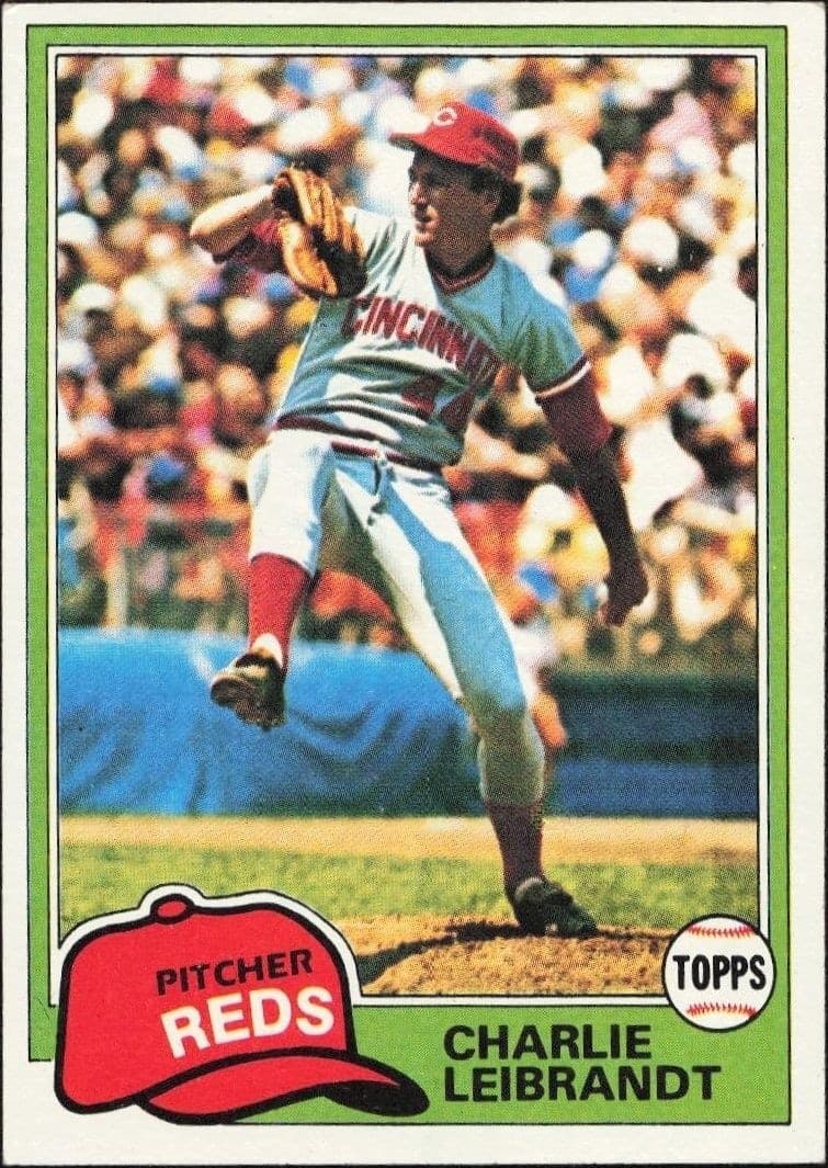 1981 Topps Charlie Leibrandt #126 trading card