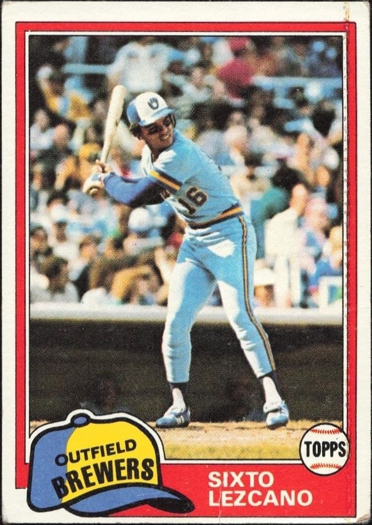 1981 Topps Sixto Lezcano #25 trading card