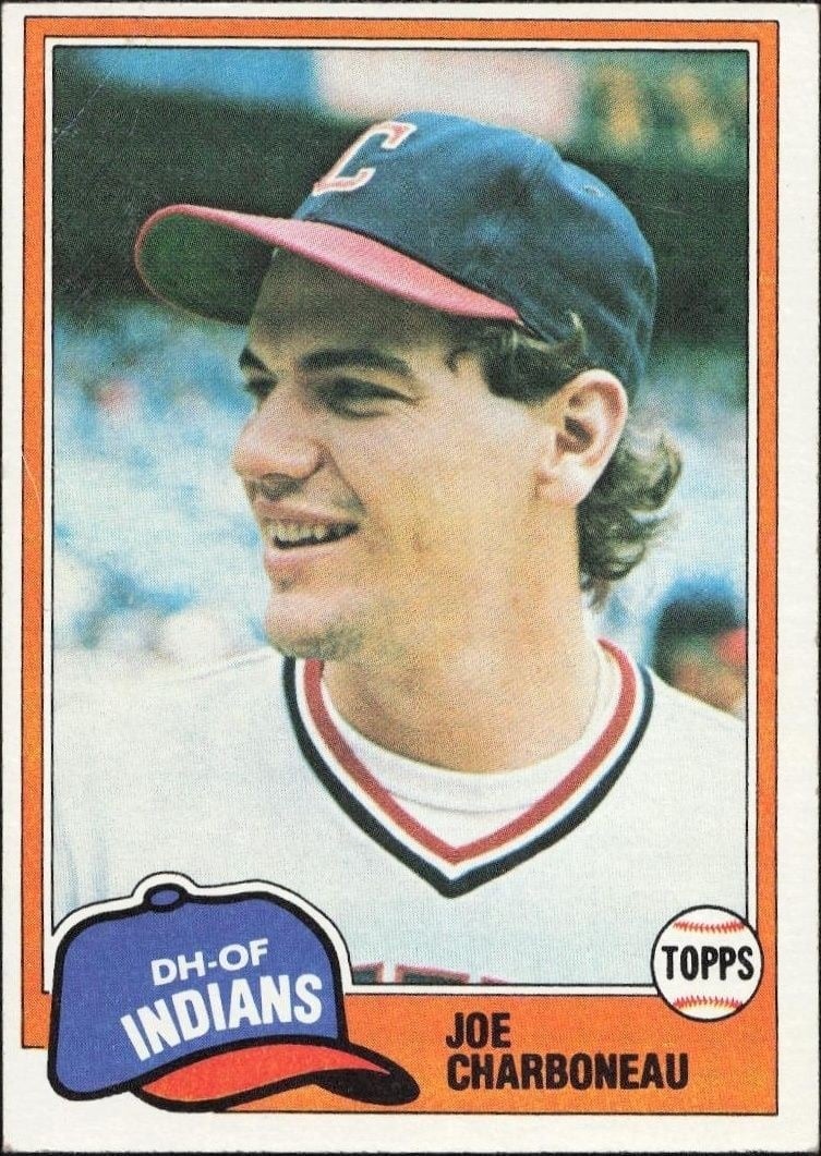 Joe Charboneau 1981 Topps #13 Baseball Trading Card - Front 1981 Topps Joe Charboneau #13 baseball trading card front