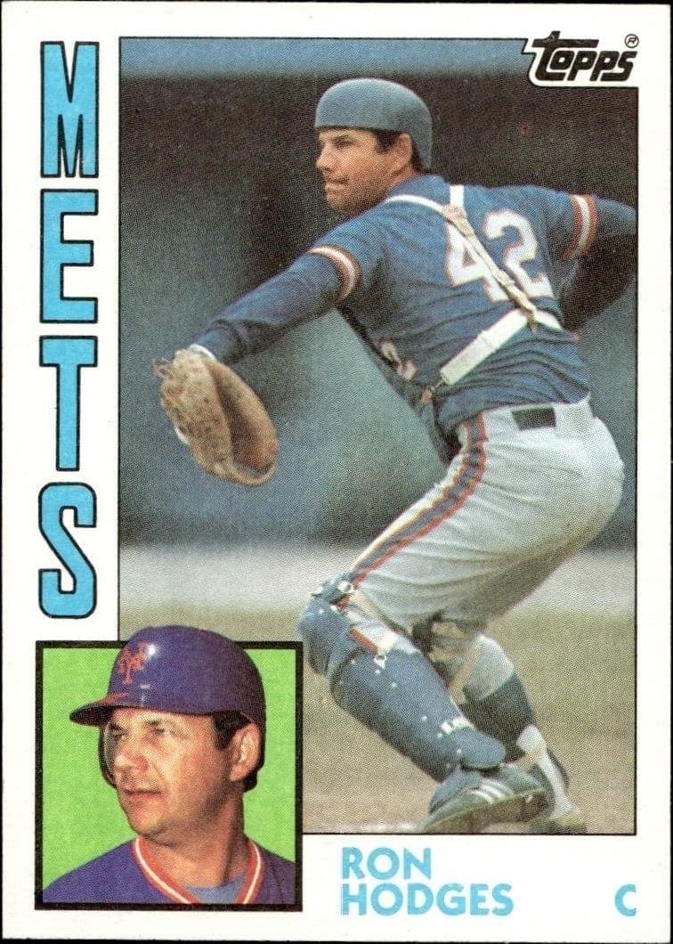 1984 Topps Ron Hodges #418 trading card