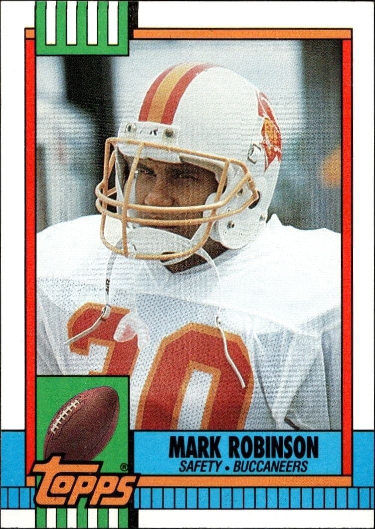 1990 Topps Mark Robinson #402 trading card