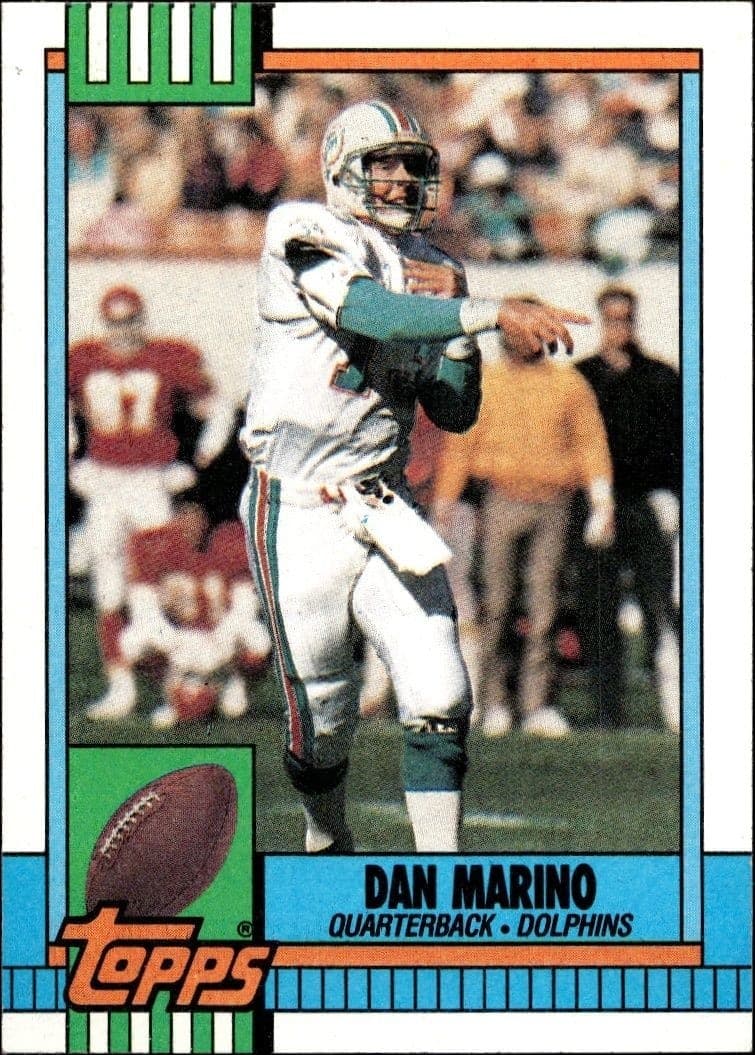 1990 Topps Dan Marino #323 trading card