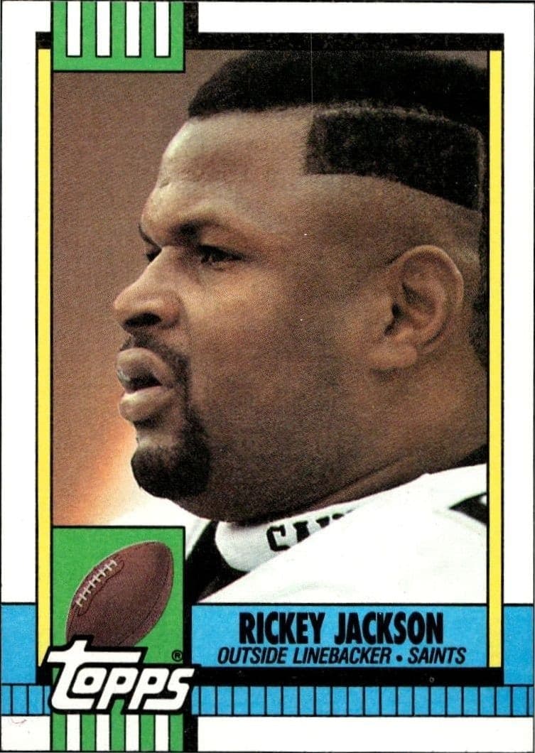 1990 Topps Rickey Jackson #242 trading card