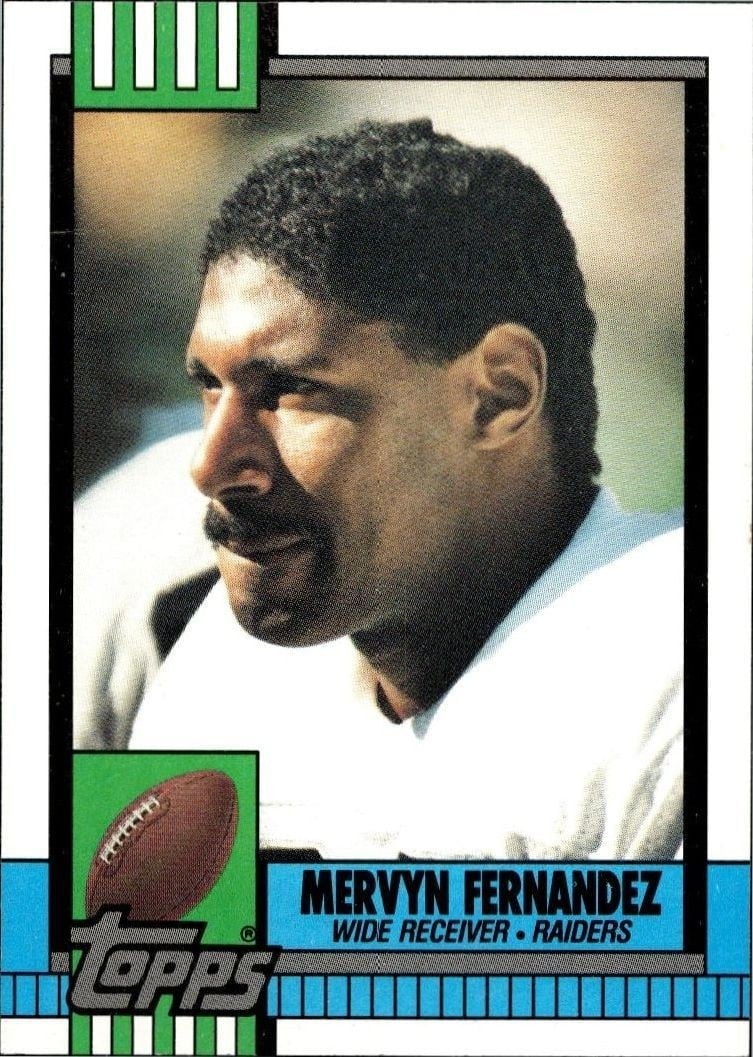 1990 Topps Mervyn Fernandez #281 trading card
