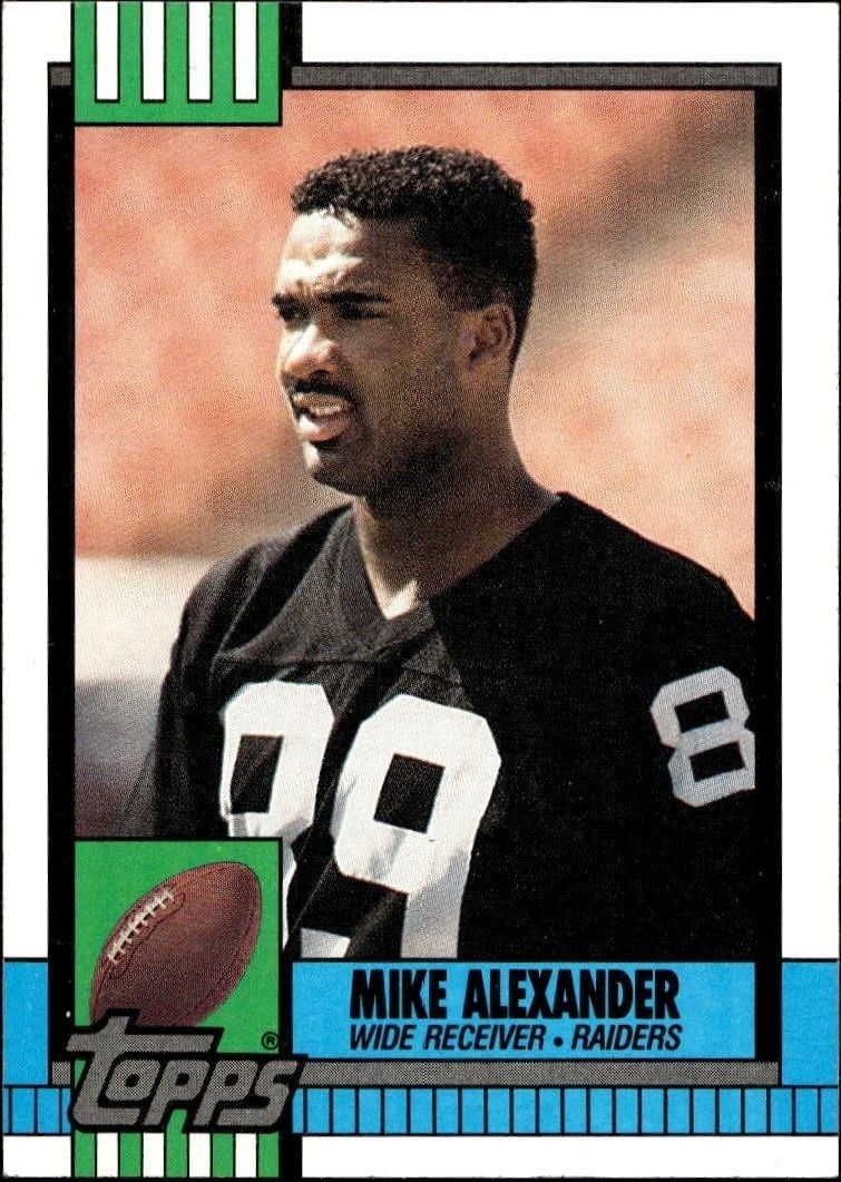 1990 Topps Mike Alexander #280 trading card