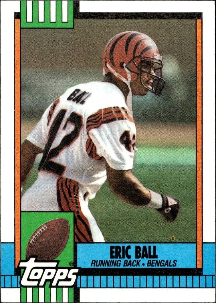 1990 Topps Eric Ball #266 trading card