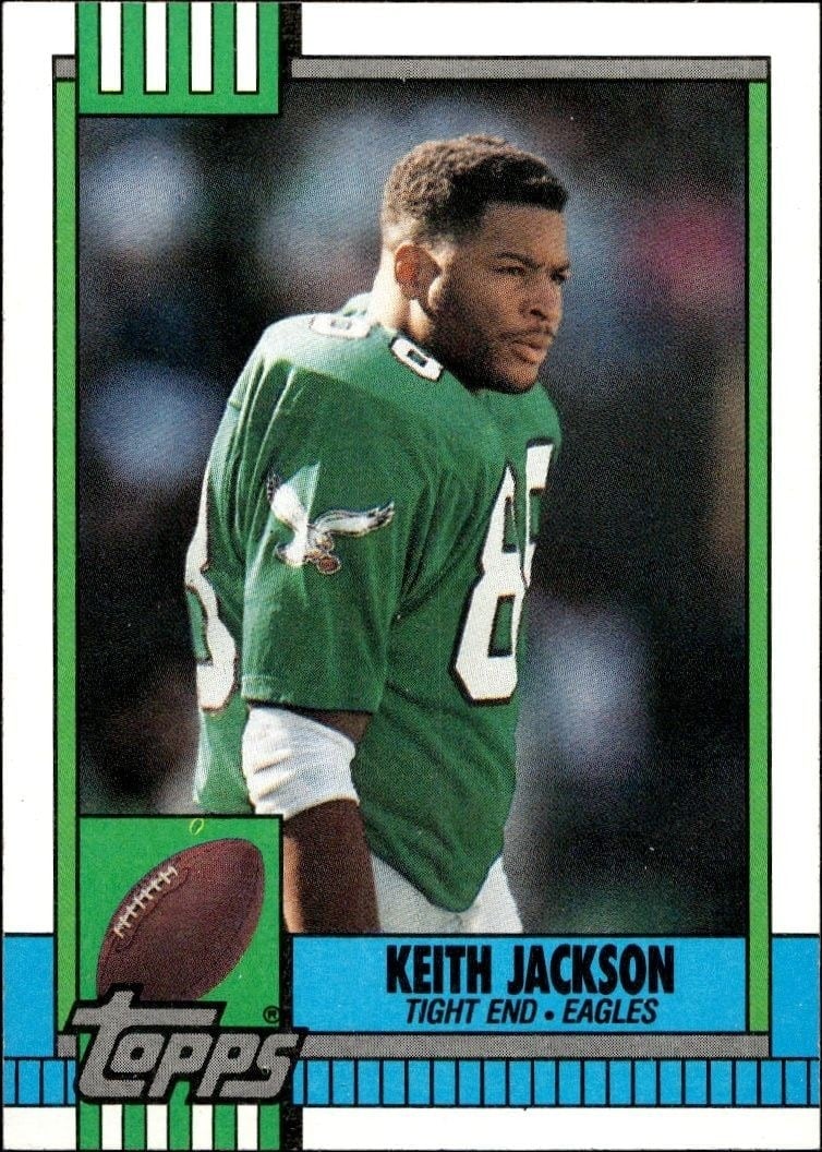 1990 Topps Keith Jackson #85 trading card