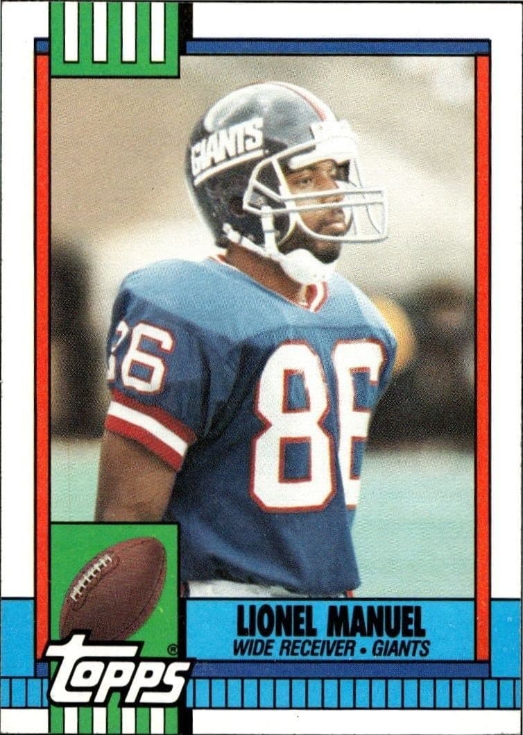 1990 Topps Lionel Manuel #64 trading card