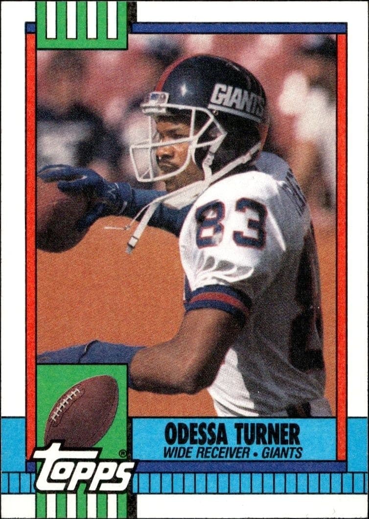 1990 Topps Odessa Turner #61 trading card
