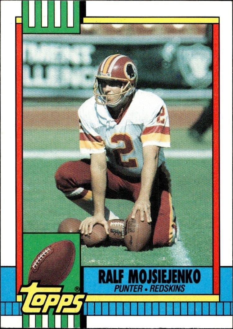 1990 Topps Ralf Mojsiejenko #120 trading card