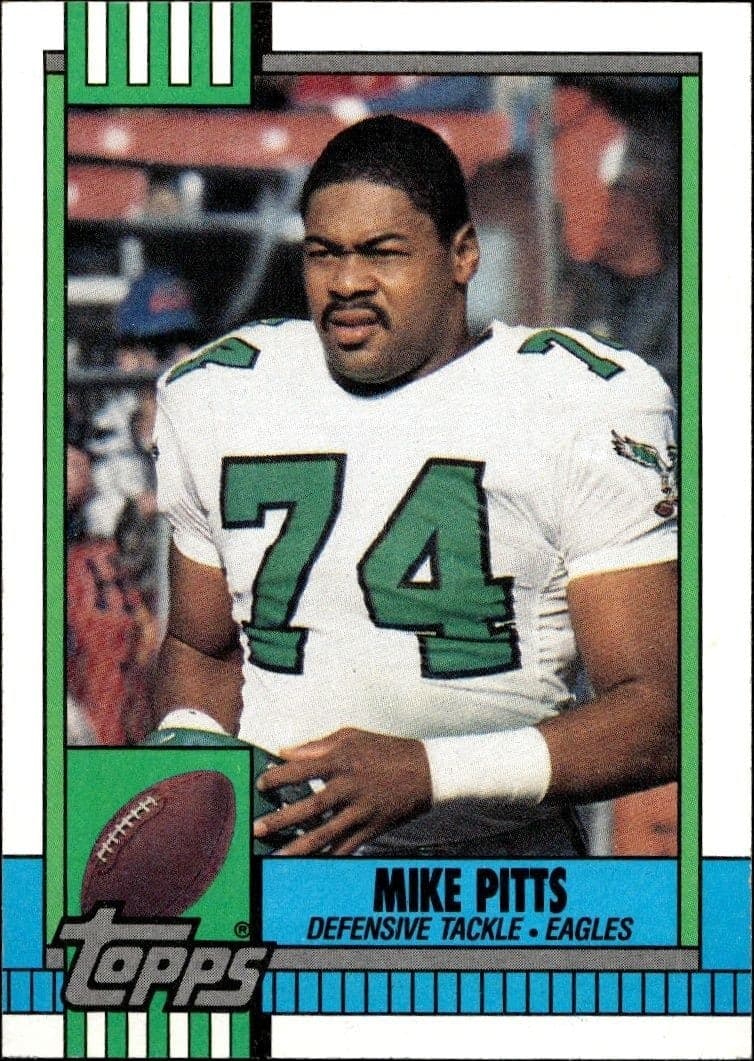 1990 Topps Mike Pitts #97 trading card