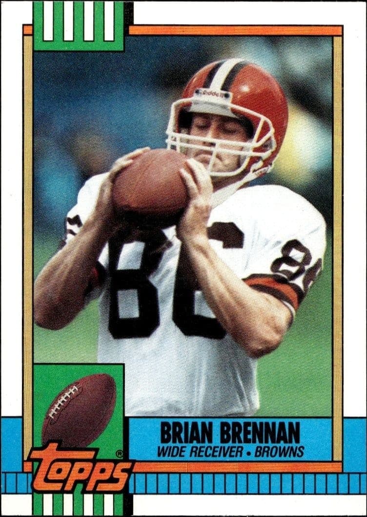 1990 Topps Brian Brennan #160 trading card