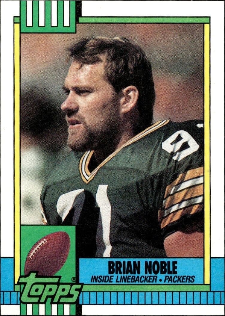 1990 Topps Brian Noble #151 trading card