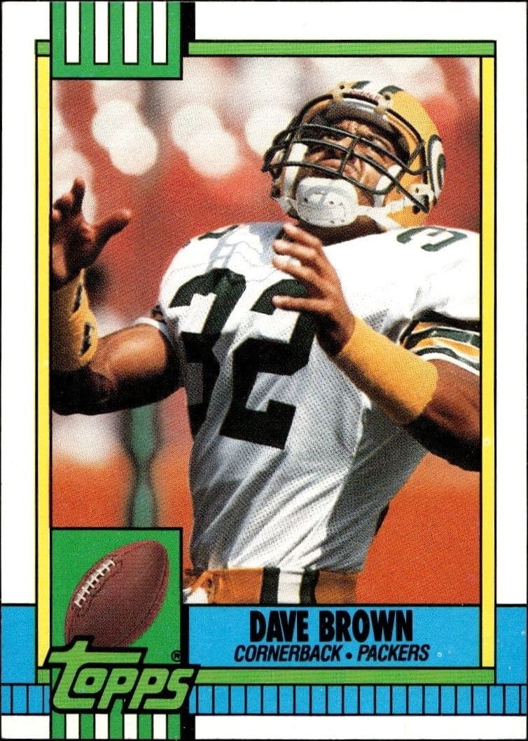 1990 Topps Dave Brown #150 trading card