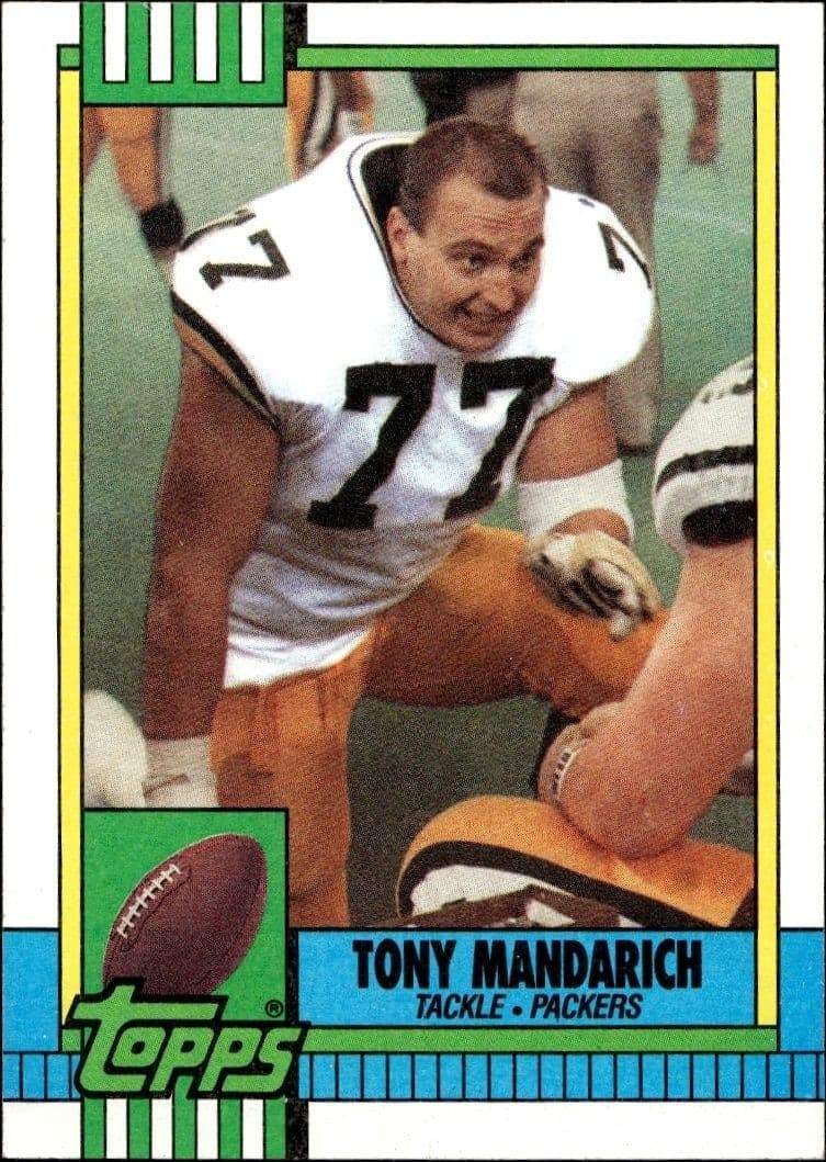 1990 Topps Tony Mandarich #139 trading card