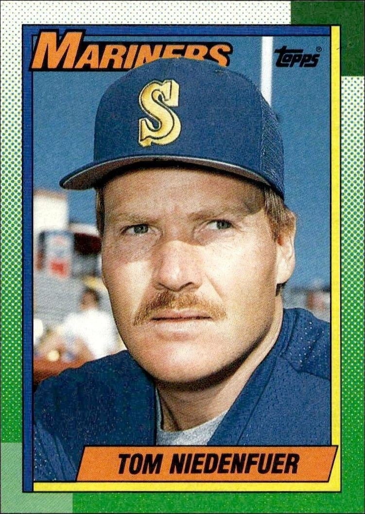 1990 Topps Tom Niedenfuer #306 trading card