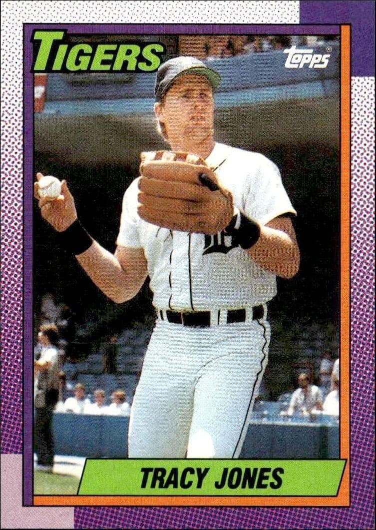 1990 Topps Tracy Jones #767 trading card