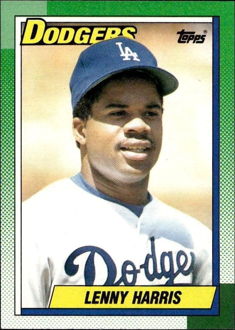 1990 Topps Lenny Harris #277 trading card