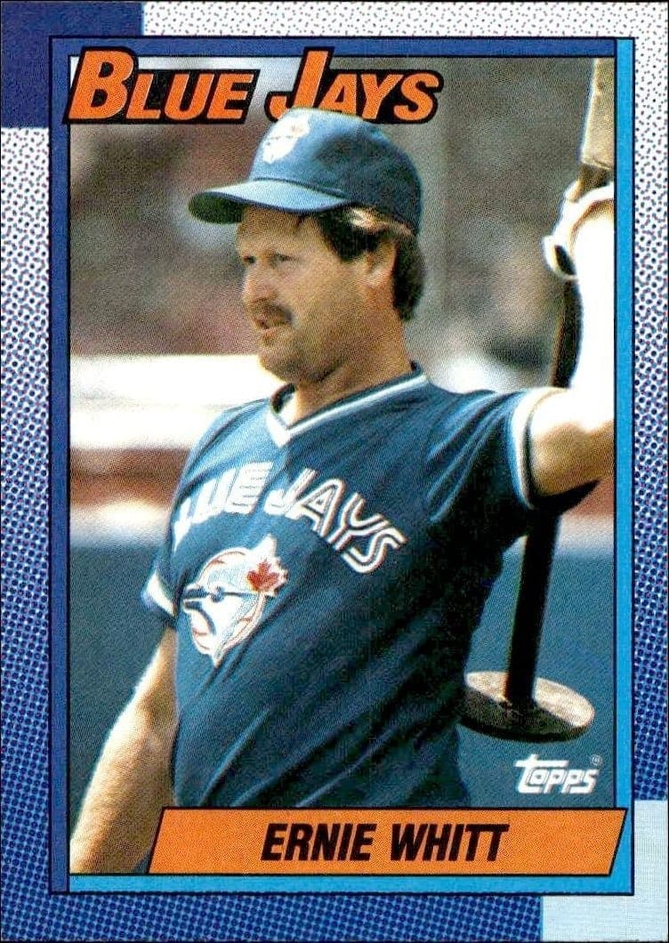 1990 Topps Ernie Whitt #742 trading card