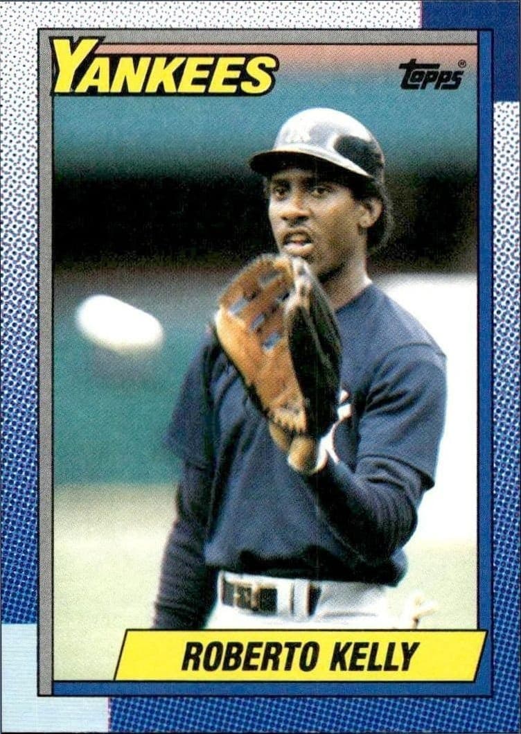 1990 Topps Roberto Kelly #109 trading card