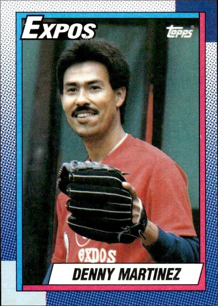 1990 Topps Denny Martinez #763 trading card