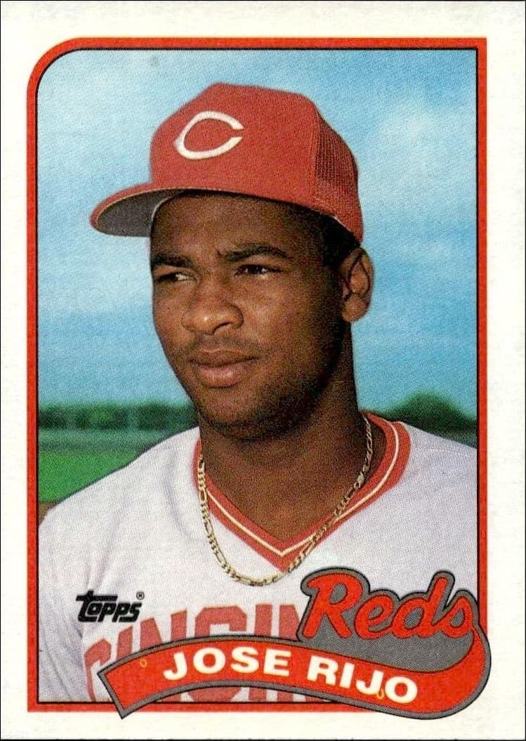1989 Topps Jose Rijo #135 trading card