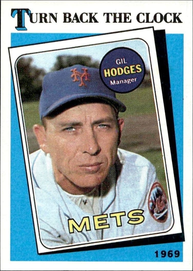 1989 Topps Gil Hodges #664 trading card