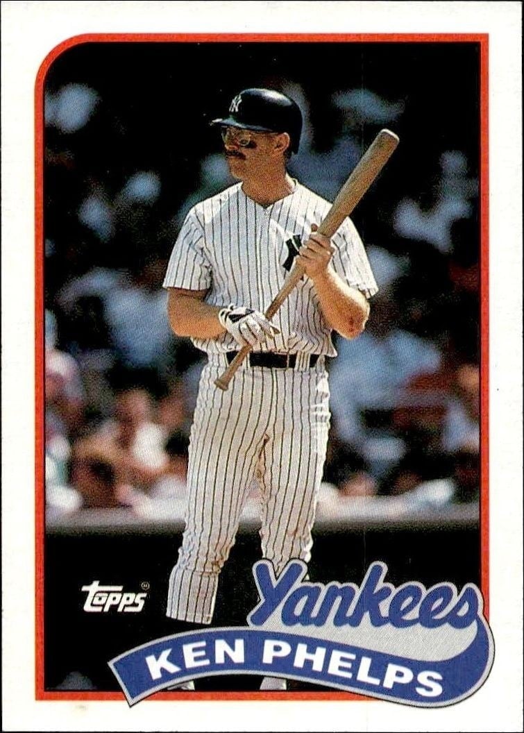 1989 Topps Ken Phelps #741 trading card