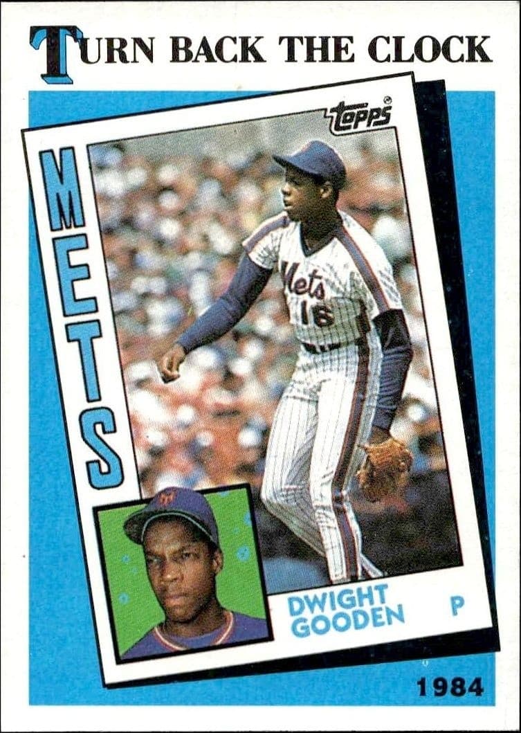 1989 Topps Dwight Gooden #661 trading card