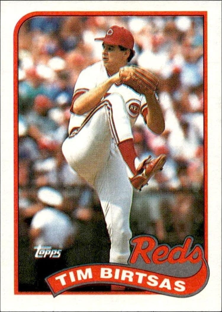 1989 Topps Tim Birtsas #103 trading card