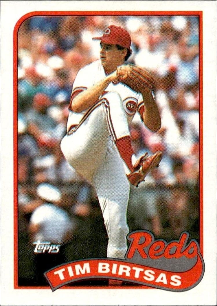 1989 Topps Tim Birtsas #103 trading card