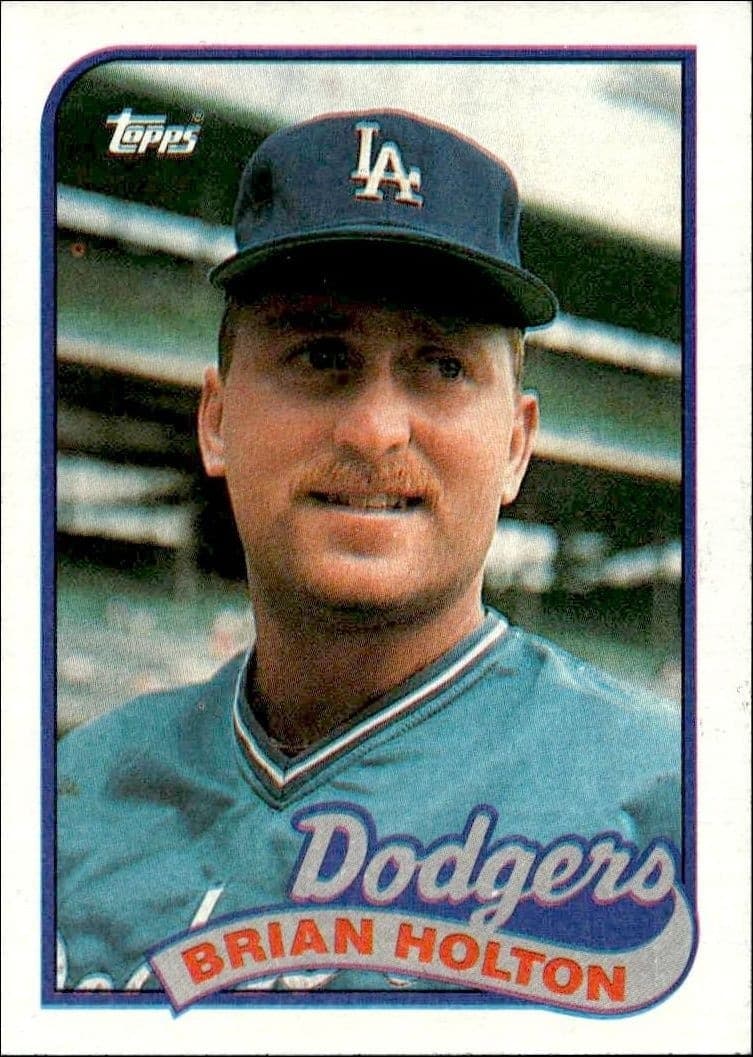 1989 Topps Brian Holton #368 trading card