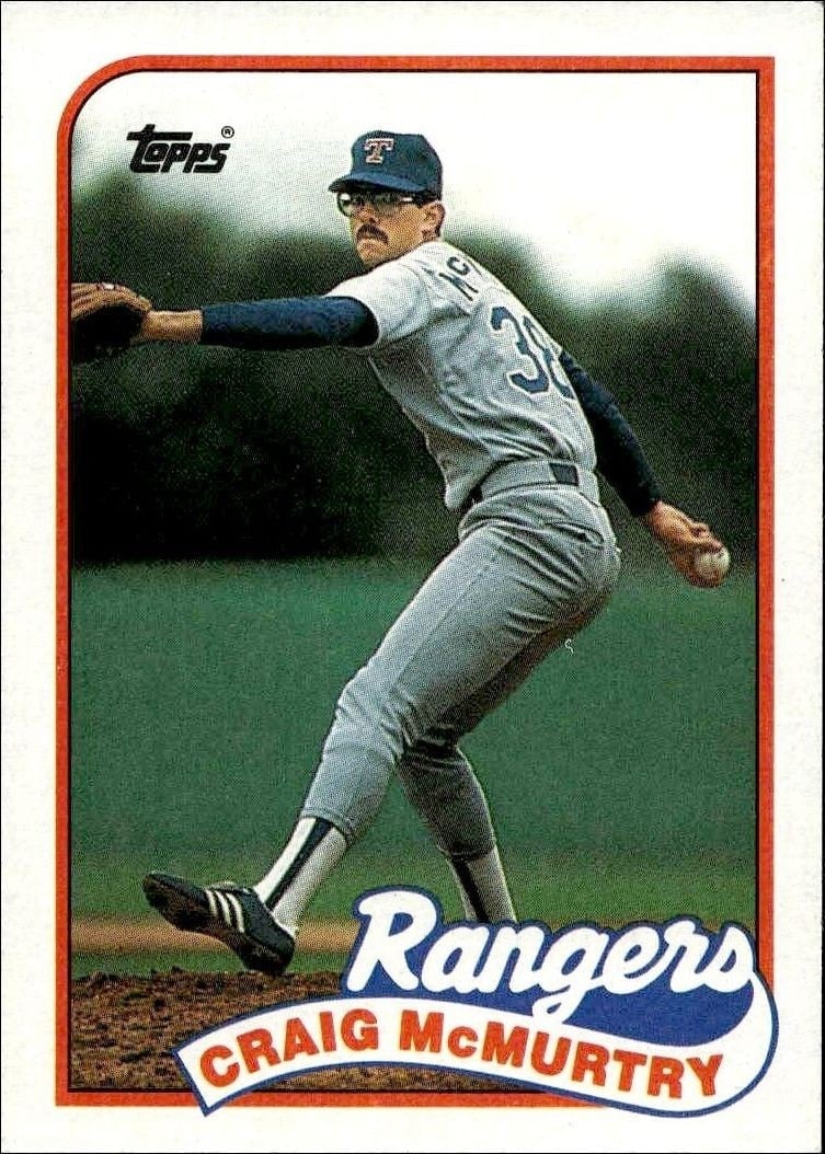 Craig McMurtry 1989 Topps #779 Baseball Trading Card - Front 1989 Topps Craig McMurtry #779 baseball trading card front